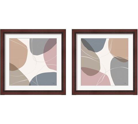 Down to Earth Dusty 2 Piece Framed Art Print Set by Pela