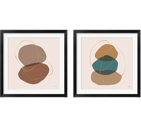 Down to Earth 2 Piece Framed Art Print Set by Pela