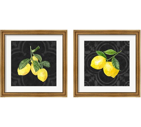 Live with Zest  2 Piece Framed Art Print Set by Tara Reed