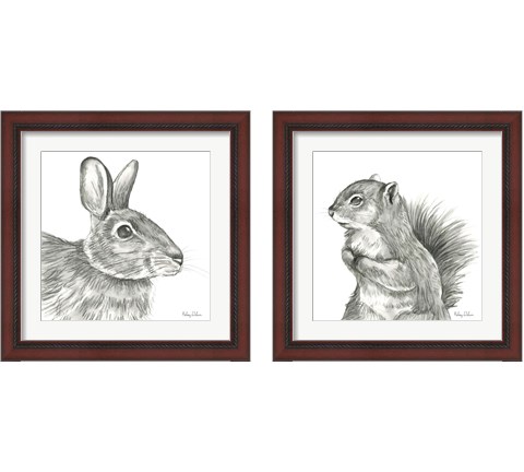 Pencil Forest 2 Piece Framed Art Print Set by Kelsey Wilson