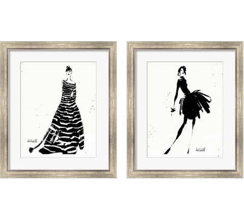 Style Sketches 2 Piece Framed Art Print Set by Anne Tavoletti