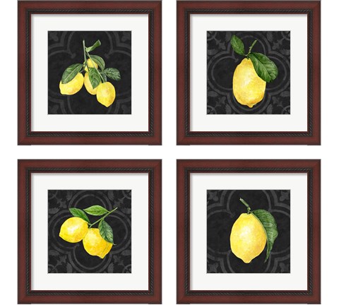 Live with Zest  4 Piece Framed Art Print Set by Tara Reed