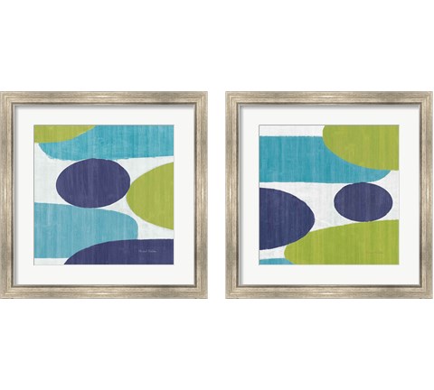 Costa Del Sol 2 Piece Framed Art Print Set by Michael Mullan