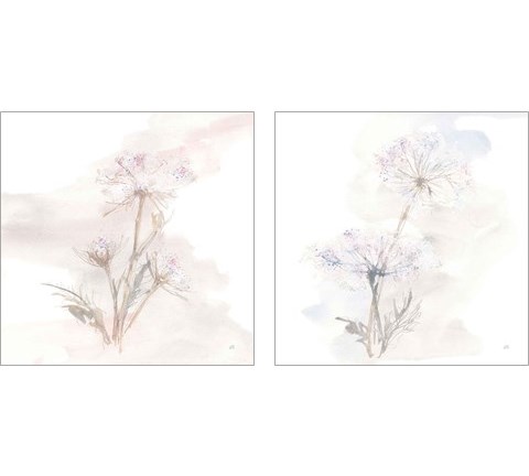 Queen Annes Lace 2 Piece Art Print Set by Chris Paschke