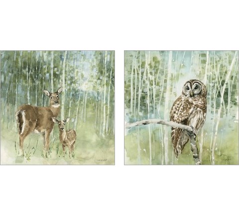 Nature's Call 2 Piece Art Print Set by Lisa Audit