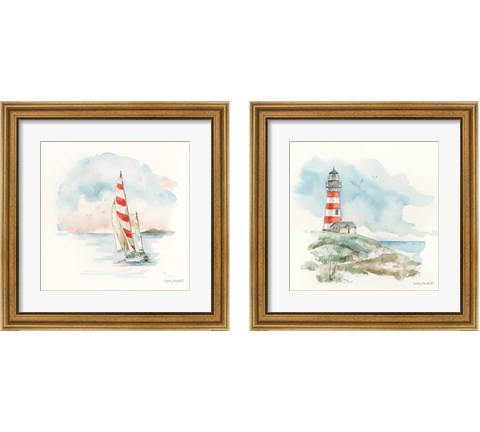 Seaside Journey 2 Piece Framed Art Print Set by Lisa Audit