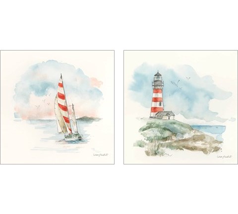 Seaside Journey 2 Piece Art Print Set by Lisa Audit