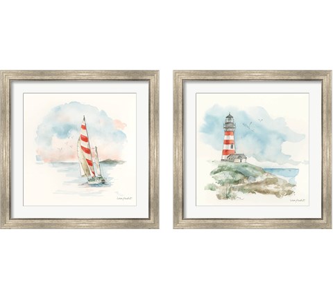 Seaside Journey 2 Piece Framed Art Print Set by Lisa Audit