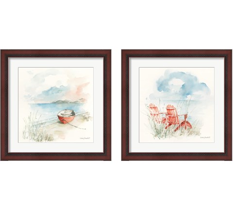 Seaside Journey 2 Piece Framed Art Print Set by Lisa Audit