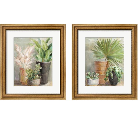 Indoor Garden 2 Piece Framed Art Print Set by Danhui Nai