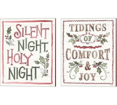 Soft Season 2 Piece Canvas Print Set by Anne Tavoletti