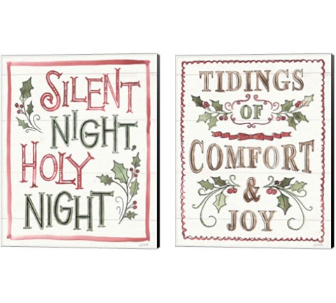 Soft Season 2 Piece Canvas Print Set by Anne Tavoletti