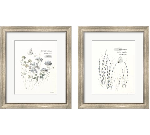 Au Naturel 2 Piece Framed Art Print Set by Lisa Audit