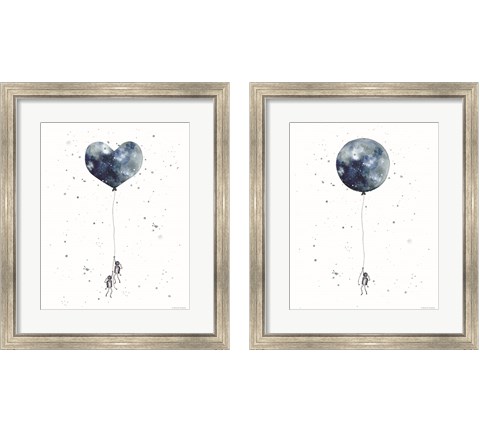 Balloon 2 Piece Framed Art Print Set by Rachel Nieman