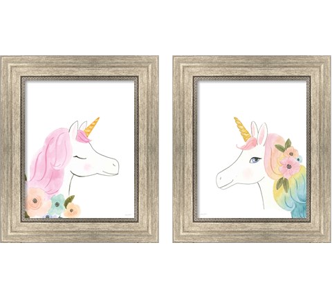 Lets Chase Rainbows 2 Piece Framed Art Print Set by Jenaya Jackson