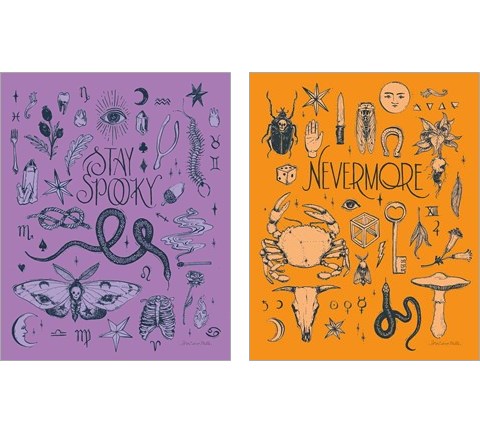 Something Wicked 2 Piece Art Print Set by Sara Zieve Miller