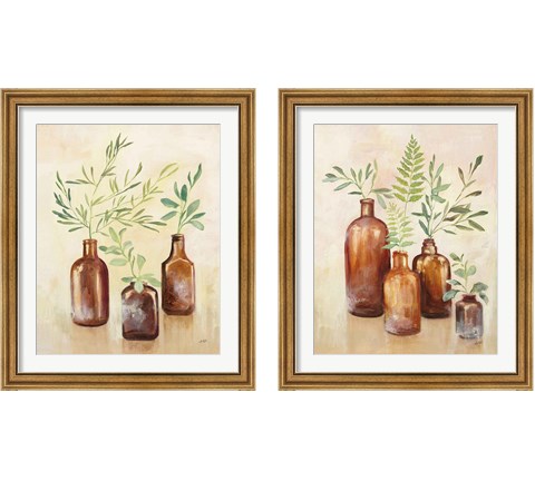 Woodland Still Life 2 Piece Framed Art Print Set by Julia Purinton