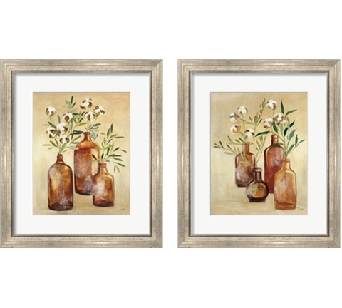 Cotton Still Life 2 Piece Framed Art Print Set by Julia Purinton