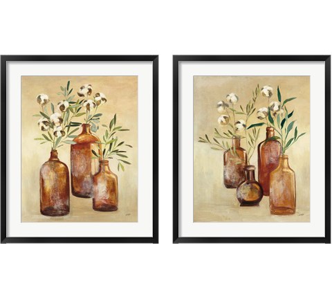 Cotton Still Life 2 Piece Framed Art Print Set by Julia Purinton