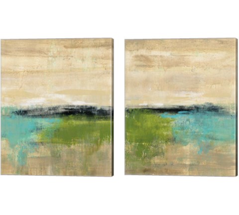 Spring Valley 2 Piece Canvas Print Set by Silvia Vassileva