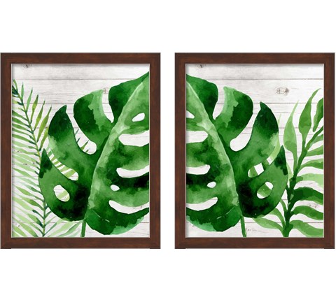 Banana Leaf 2 Piece Framed Art Print Set by Tamara Robinson