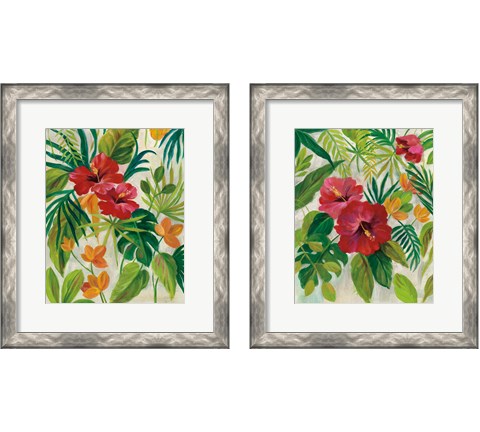 Tropical Jewels 2 Piece Framed Art Print Set by Silvia Vassileva