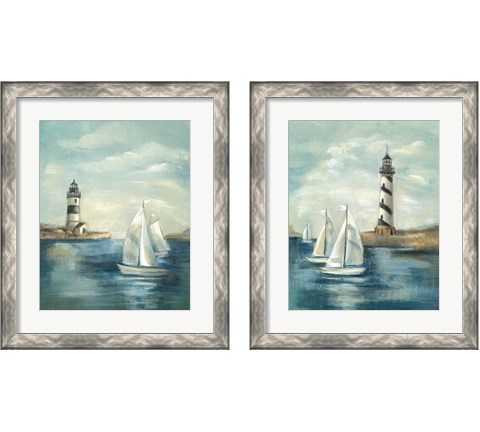 Northeastern Breeze 2 Piece Framed Art Print Set by Silvia Vassileva