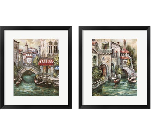 Venetian Motif 2 Piece Framed Art Print Set by Gianni Mancini