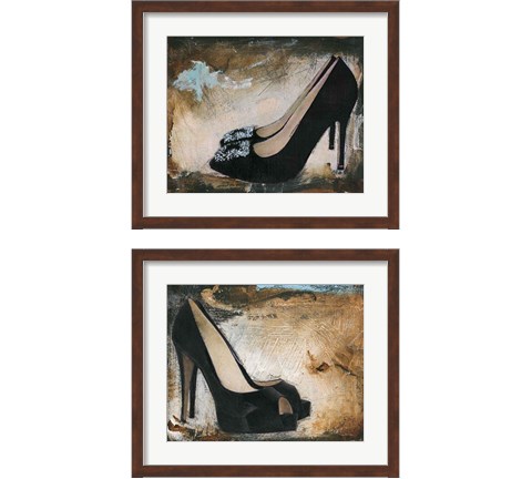 Shoe Box 2 Piece Framed Art Print Set by Andrea Stajan-ferkul