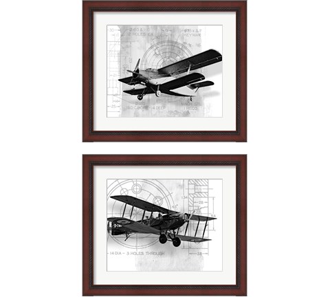 Flight Plans 2 Piece Framed Art Print Set by Michael Marcon