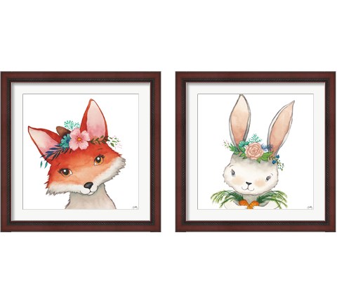 Pure Animal Love 2 Piece Framed Art Print Set by Elizabeth Medley