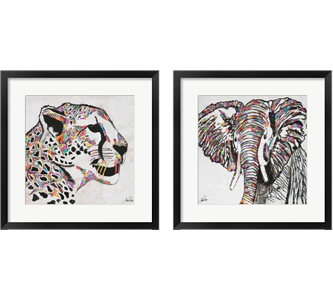 Serengeti Plains 2 Piece Framed Art Print Set by Gina Ritter