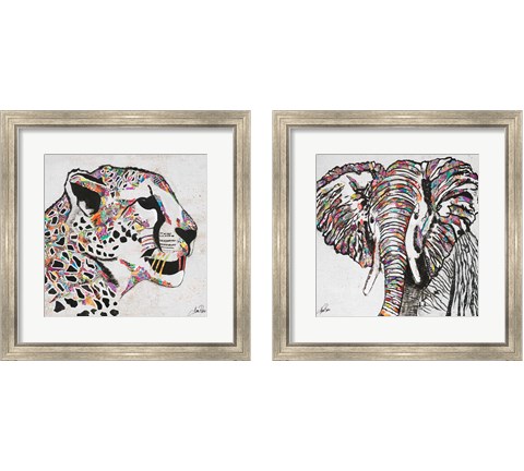 Serengeti Plains 2 Piece Framed Art Print Set by Gina Ritter