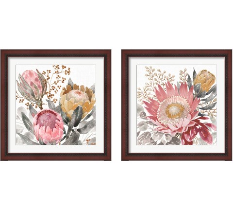 Petal Passion 2 Piece Framed Art Print Set by Beth Grove