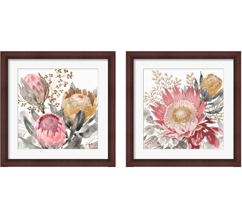 Petal Passion 2 Piece Framed Art Print Set by Beth Grove