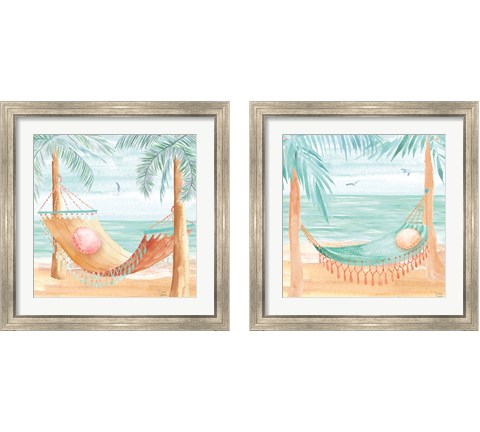 Ocean Breeze 2 Piece Framed Art Print Set by Dina June