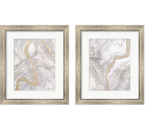 Shimmering Water 2 Piece Framed Art Print Set by Albena Hristova