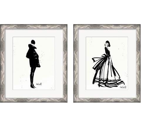 Style Sketches 2 Piece Framed Art Print Set by Anne Tavoletti