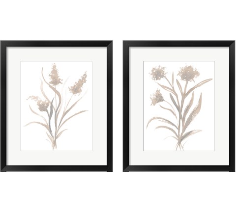 Beige Herb 2 Piece Framed Art Print Set by Elizabeth Medley