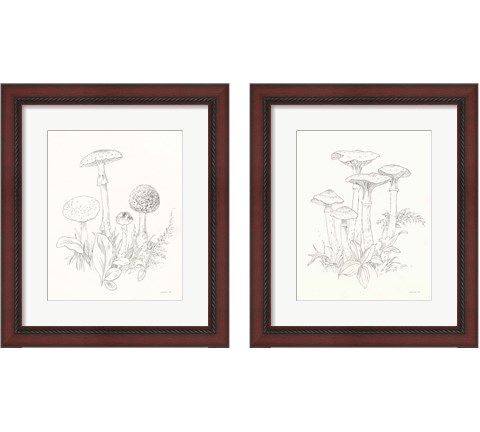 Nature Sketchbook 2 Piece Framed Art Print Set by Danhui Nai