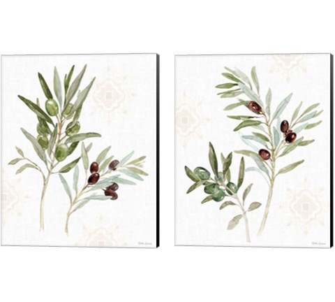 Mediterranean Motif 2 Piece Canvas Print Set by Beth Grove