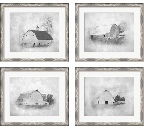 Barn 4 Piece Framed Art Print Set by Ramona Murdock