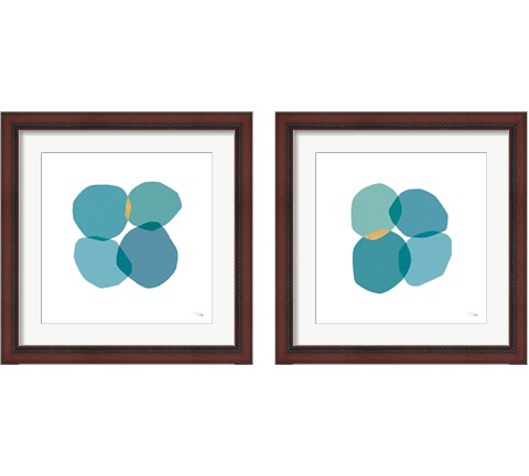 Side by Side 2 Piece Framed Art Print Set by Pela