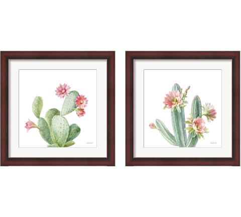 Pastel Desert 2 Piece Framed Art Print Set by Danhui Nai