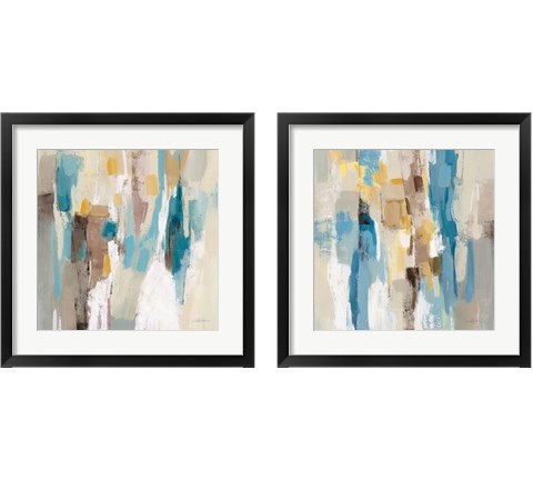 Steps on Sand 2 Piece Framed Art Print Set by Silvia Vassileva