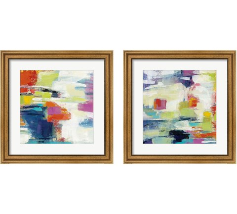 Island Town 2 Piece Framed Art Print Set by Silvia Vassileva