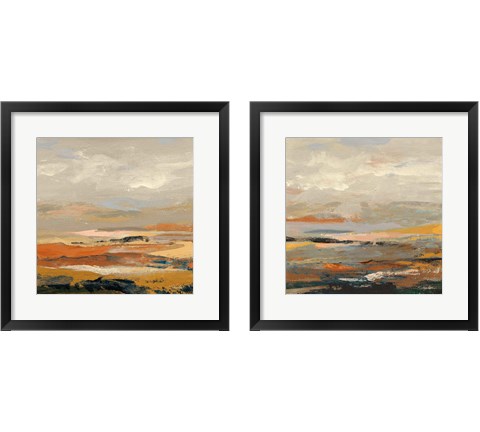 Warm Bay 2 Piece Framed Art Print Set by Silvia Vassileva