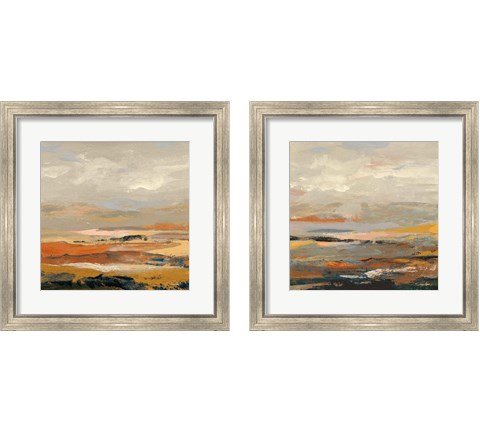 Warm Bay 2 Piece Framed Art Print Set by Silvia Vassileva