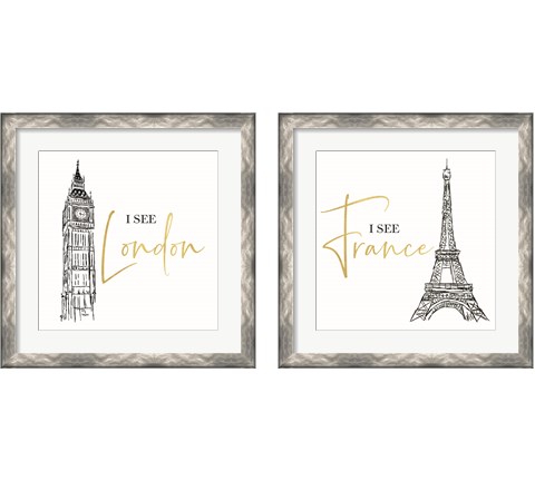 I See 2 Piece Framed Art Print Set by Tara Reed