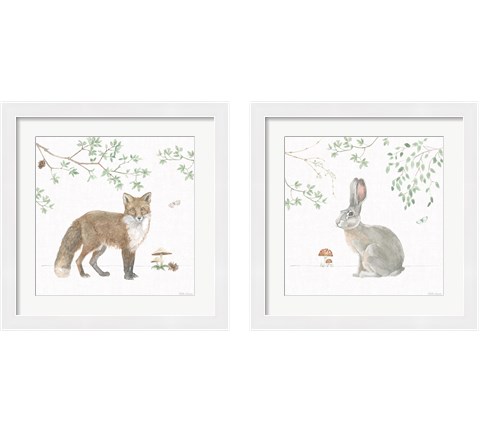 Woodland Love 2 Piece Framed Art Print Set by Beth Grove